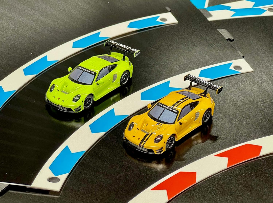 Carrera HYBRID Speedway to Hell I Rennspass der neuen Generation - Legendäre Rennboliden Porsche 911