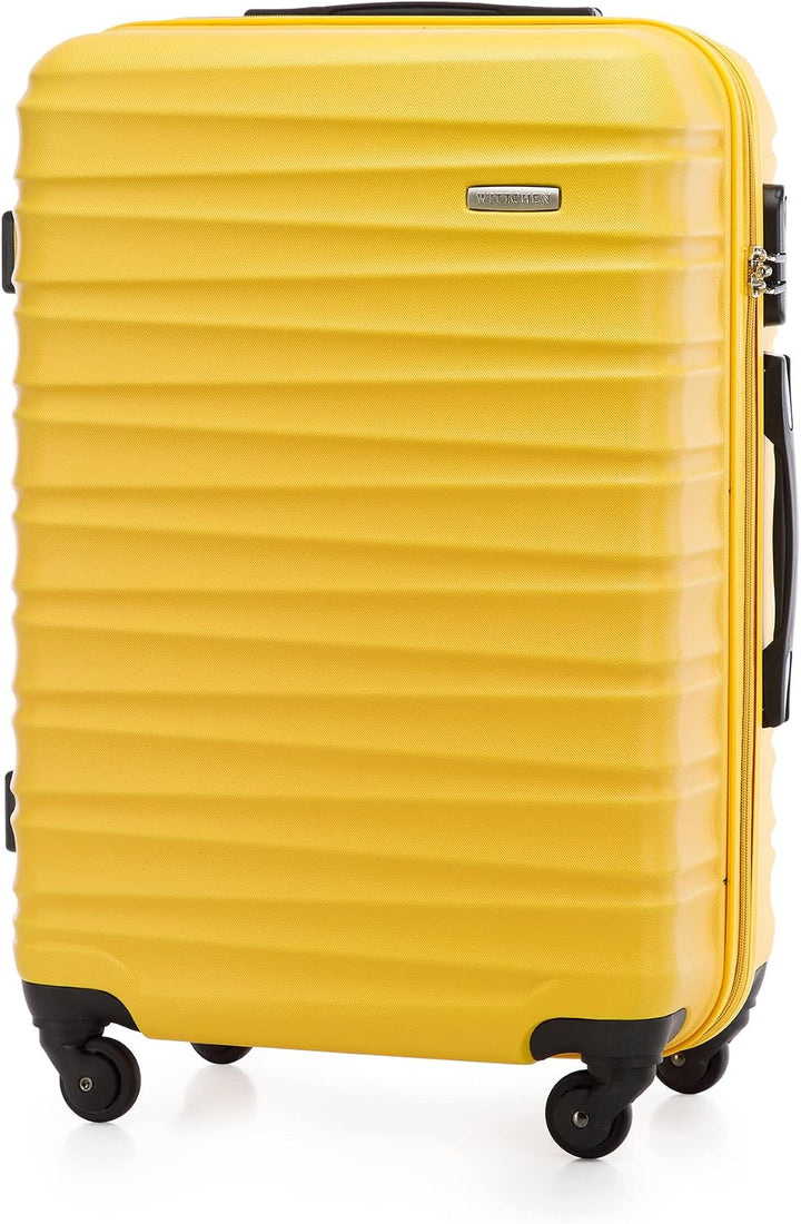 WITTCHEN Reisekoffer 4er Koffer-Set Rollkoffer Trolley Handgepäck Gepäck Reisekoffer Set Hartschale
