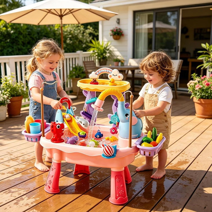Wasserspieltisch Für Kinder | 60x43x48cm | PP | Wassertisch | Neuartige Spieltisch Spieltisch Sand U