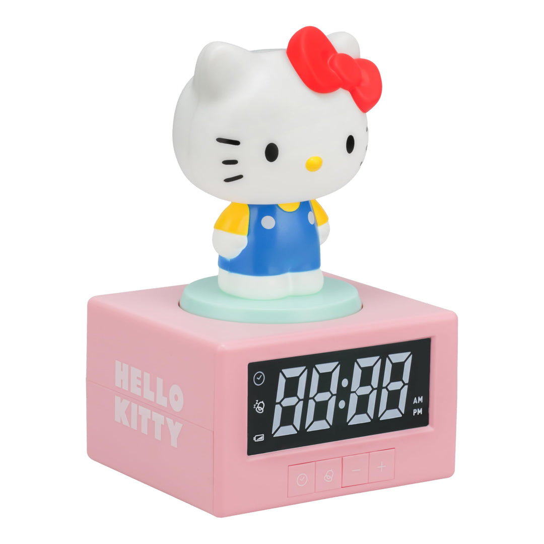 Paladone Hello-Kitty-Wecker, Nachtlicht und Musik, digital, offizielles Lizenzprodukt von Sanrio, Sc