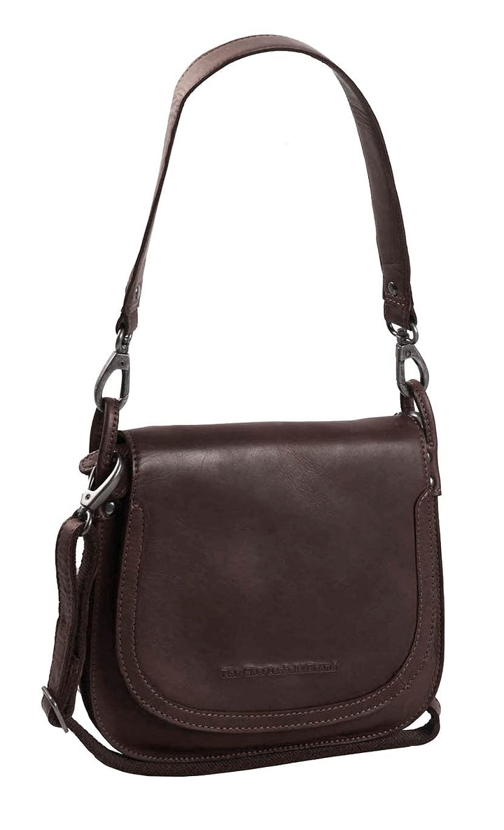 The Chesterfield Brand Wax Pull Up Jersey Schultertasche Leder 25 cm