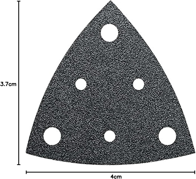Fein (Multimaster) 63717109013 Schleifblätter gelocht, Körnung 60, 50 Stück Gebohrt Korn 60, Gebohrt