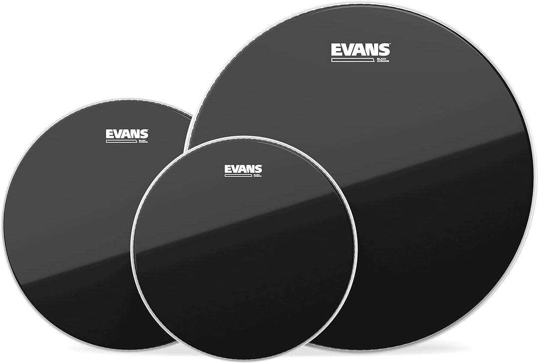 Evans ETP-CHR-R Fellset G12 Serie für Toms mit 25,4 cm (10 Zoll), 30,5 cm (12 Zoll) und 40,64 cm (16