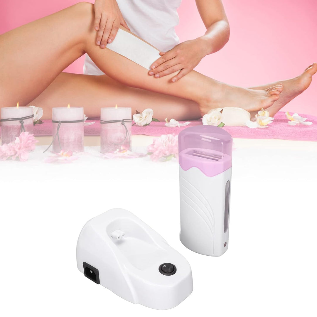 Roll On Wachswärmer, Elektrisches Warmwachsgerät, Wax Warmer Heater Machine, Enthaarungsrolle Tragba