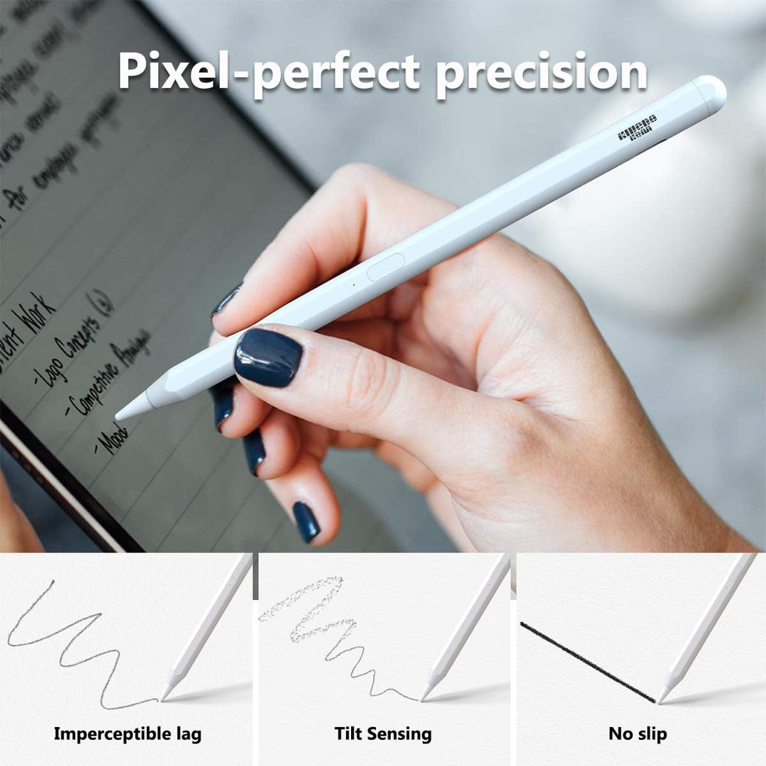KSW KINGDO Stylus Stift für iPad/iPad Pro, Palm Rejection Stift für iPad Pro (11/12.9 Inch), iPad 6t