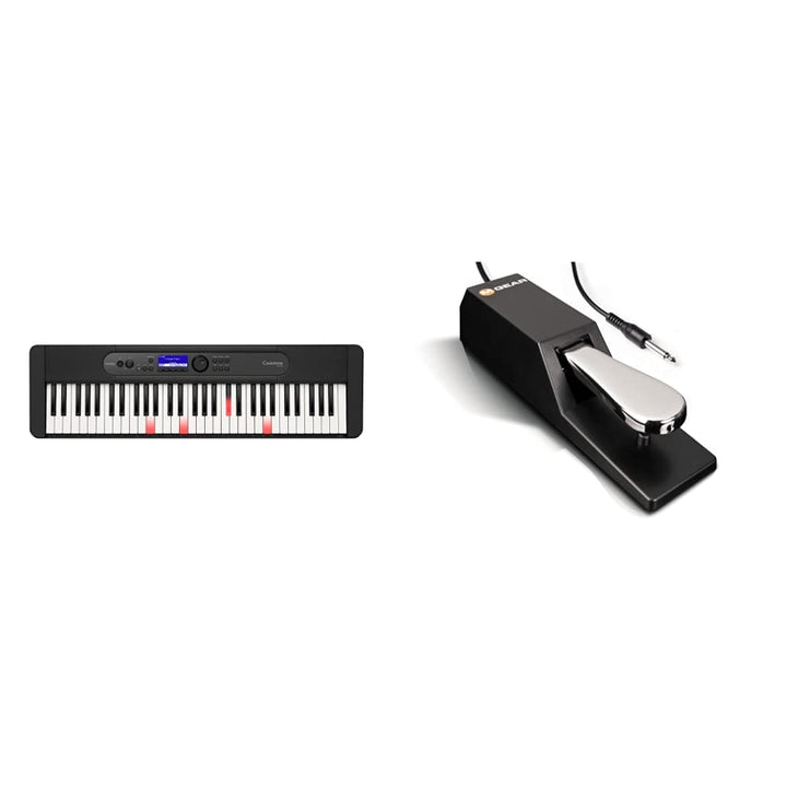 Casio LK-S450 CASIOTONE Top Leuchttastenkeyboard mit 61 anschlagdynamischen Tasten im Piano-Look, sc