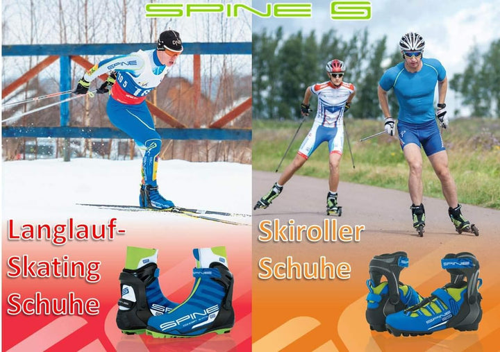 Viper Pro Langlaufschuh Langlauf Schuhe Skischuhe für NNN Bindung 40, 40