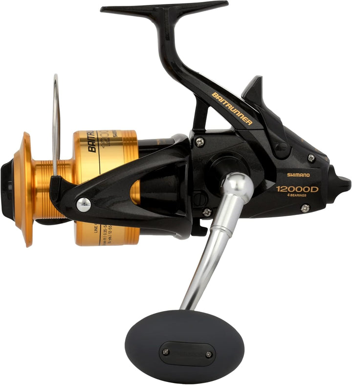 Shimano Baitrunner D Spinnrolle (4.8:1) 16 Pounds/350 Yards 12000D, 16 Pounds/350 Yards 12000D