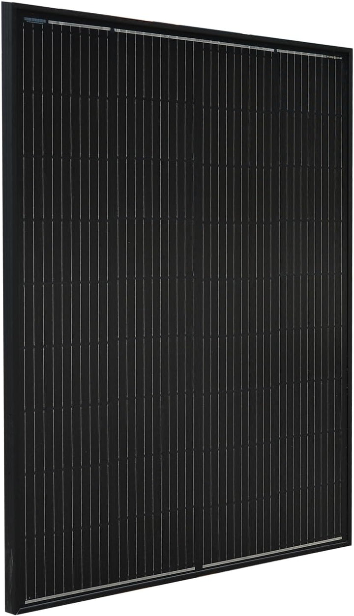 enjoy solar® Bifaziales PERC Monokristallines Solarmodul, 182mm Solarzellen, ideal für Balkonanlage,
