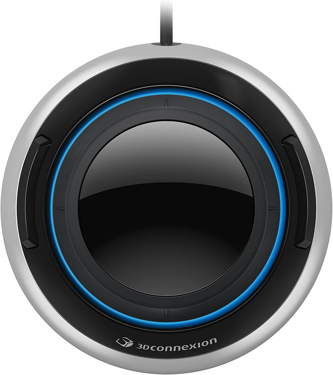 3Dconnexion SpaceMouse Compact (3D-Maus, kabelgebunden), Schwarz