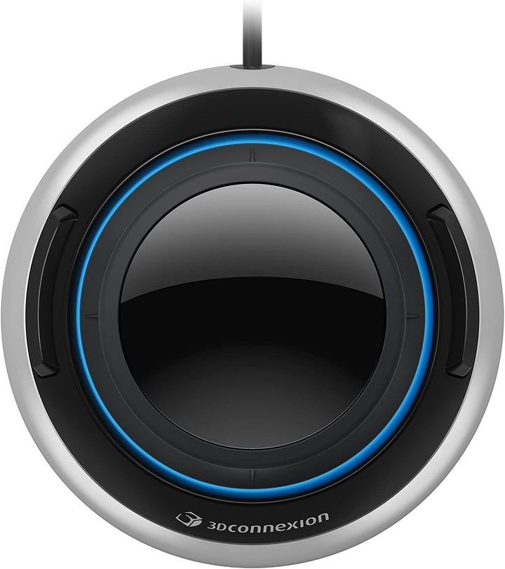 3Dconnexion SpaceMouse Compact (3D-Maus, kabelgebunden), Schwarz