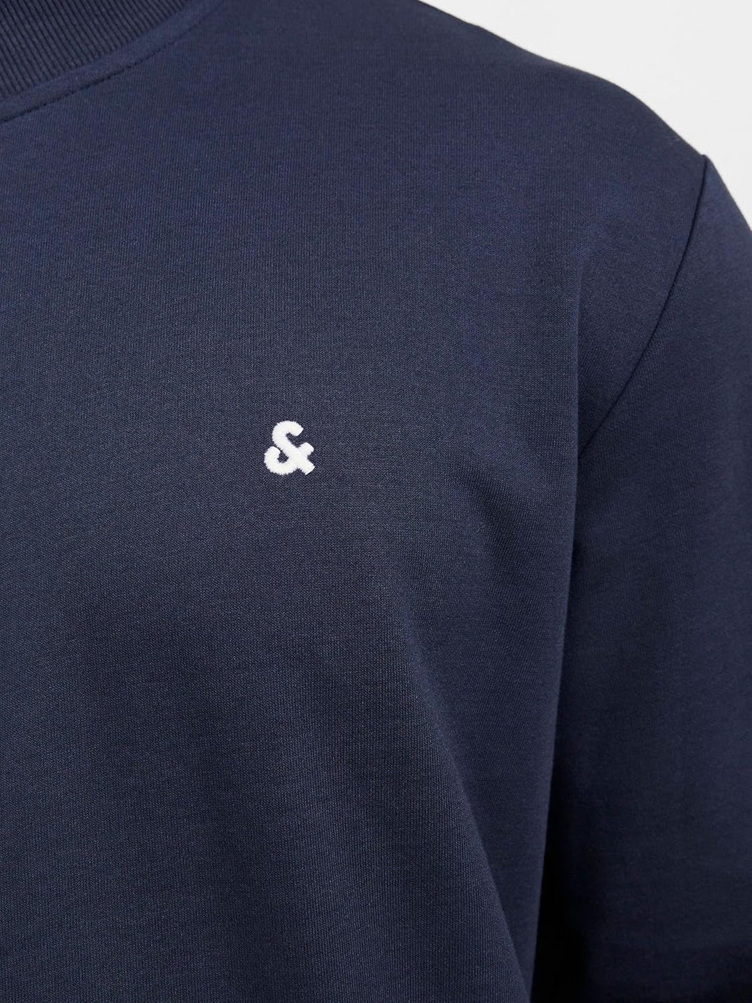 JACK & JONES Male Sweatshirt mit Reissverschluss Logo Sweatshirt mit Reissverschluss 6XL Dunkelblau,