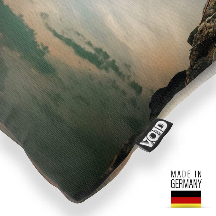 VOID Bergsteigerin Kissenbezug Kissenhülle Sofakissen Kissen Deko Outdoor-Kissen Dekokissen, Kissen