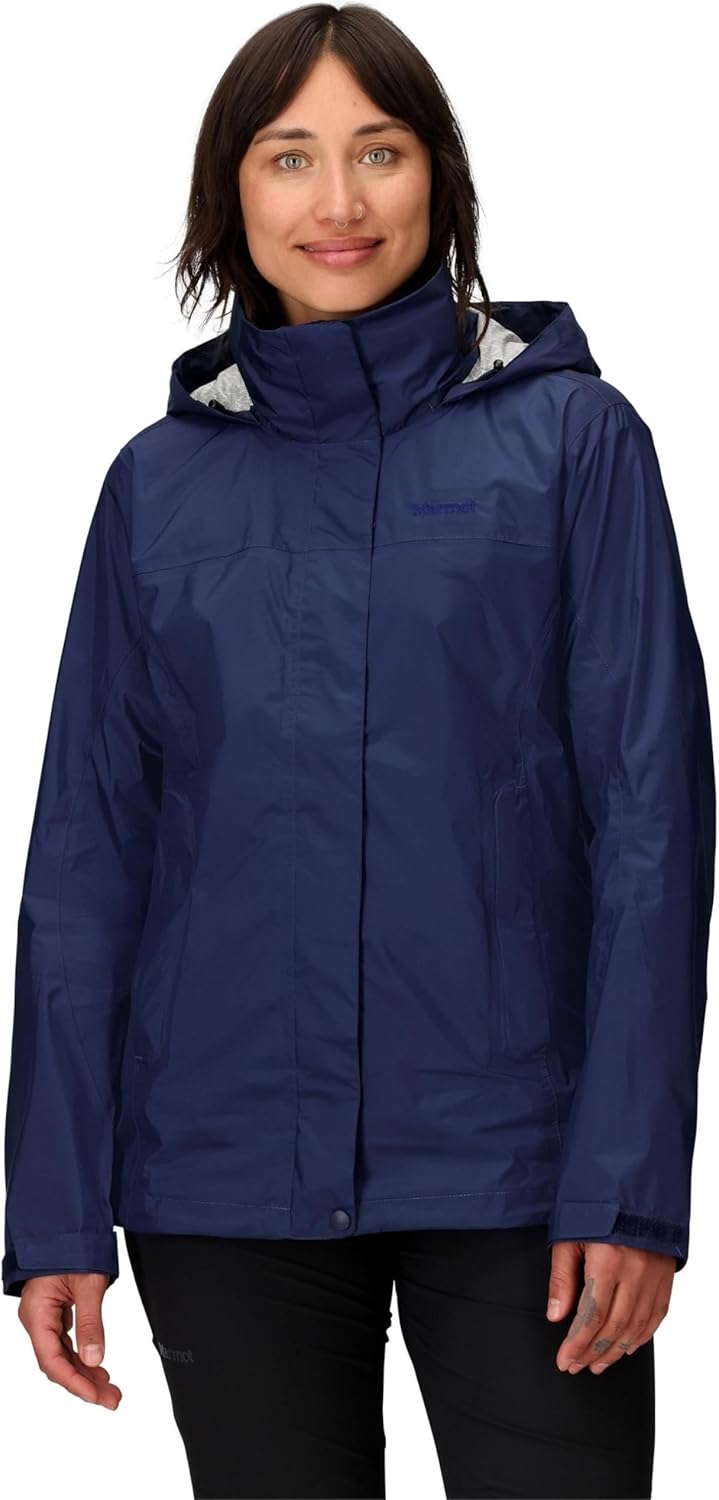 Marmot Damen PreCip Eco Jacket, Wasserdichte Regenjacke, winddichter Regenmantel, atmungsaktiver, fa