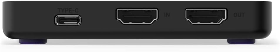 Nzxt Signal 4K30 Full HD USB Capture Card - ST-SESC1-WW - 4K60 HDR and 240Hz at Full HD (1080p) - Li