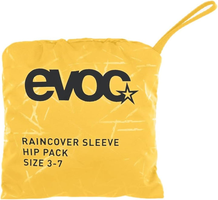 EVOC RAINCOVER Sleeve HIP Pack, leichte Regenhülle für Bauchtasche (wasserdichter Schutz, Schutzbeut