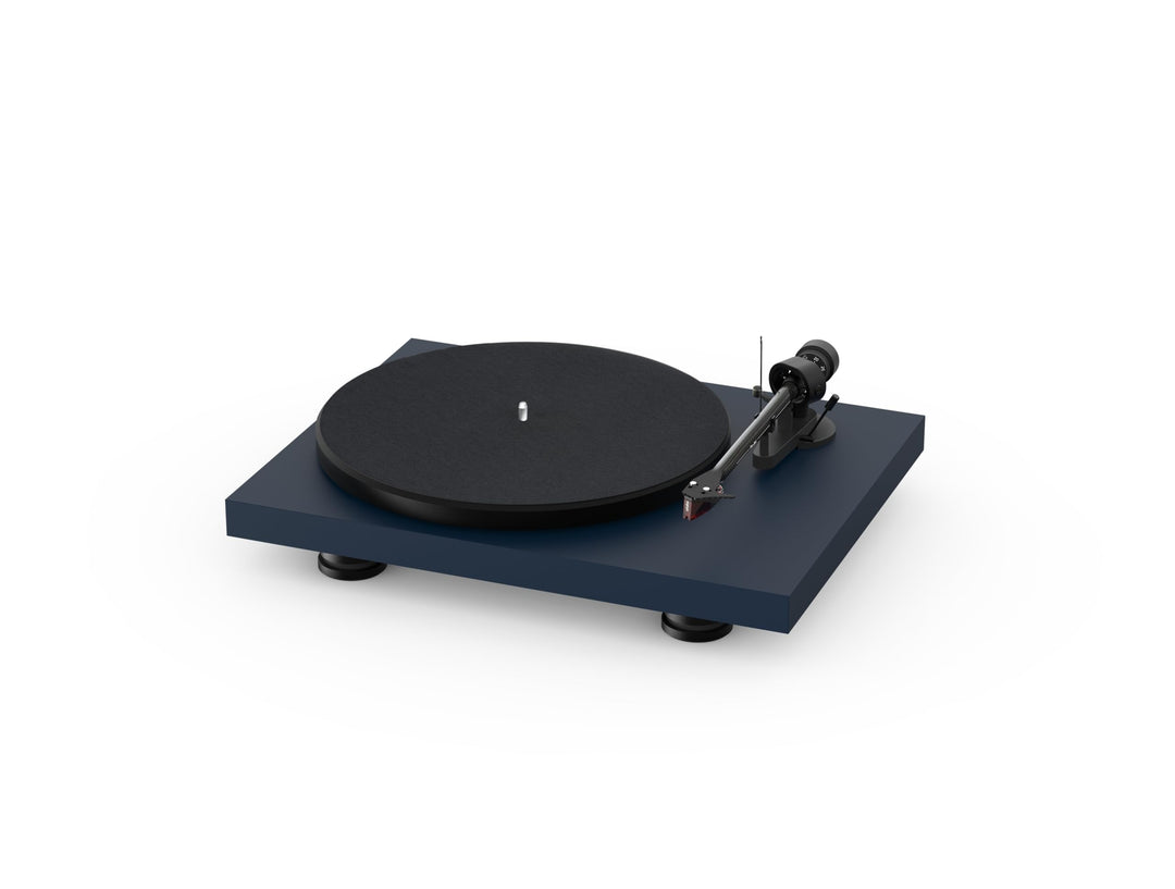 Pro-Ject Debut Carbon EVO, Audiophiler Plattenspieler mit Carbon Tonarm, elektronischer Geschwindigk