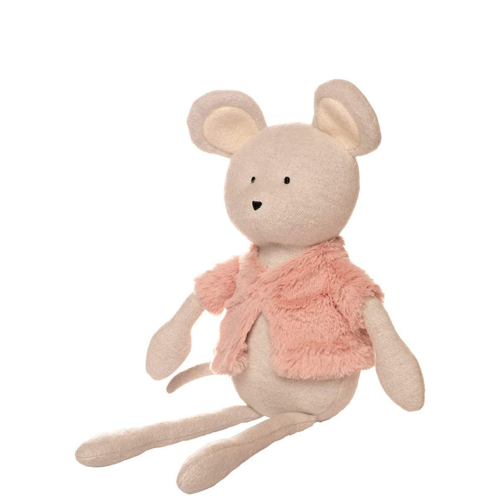 Manhattan Toy 157500 Toy Forest Friends-Maggie Mouse-Kuscheltier, Mehrfarbig Maggie Maus, Maggie Mau