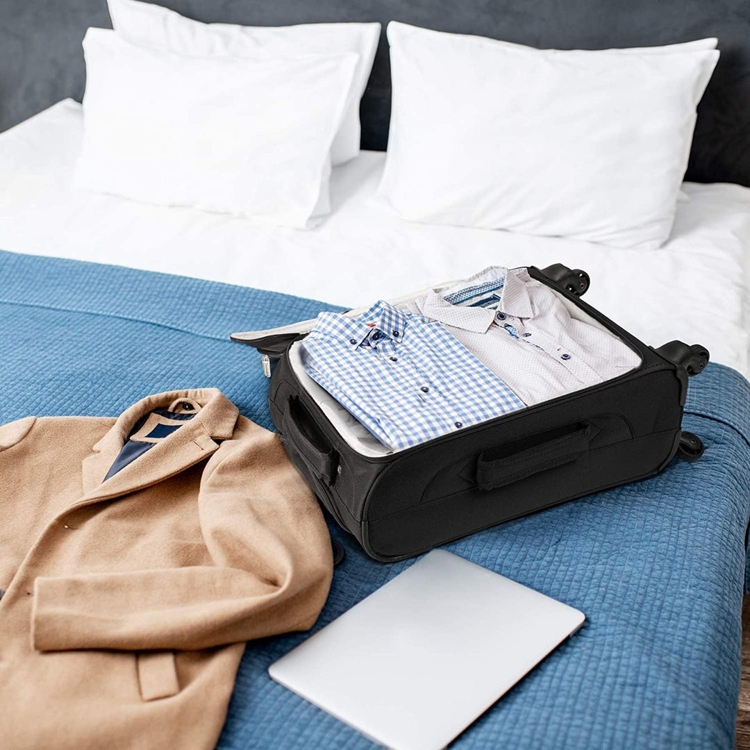 Aerolite 55cm Leichter 4 Rollen Handgepäck Trolley Koffer Bordgepäck Reisekoffer Gepäck Genehmigt fü