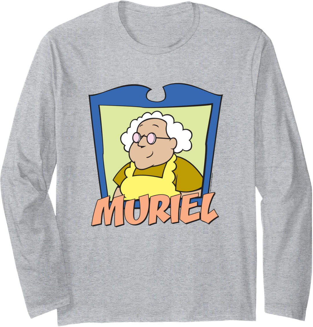 Courage the Cowardly Dog Muriel Window Langarmshirt