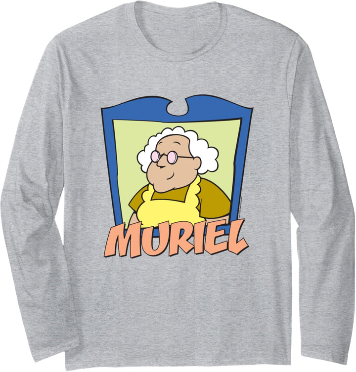 Courage the Cowardly Dog Muriel Window Langarmshirt