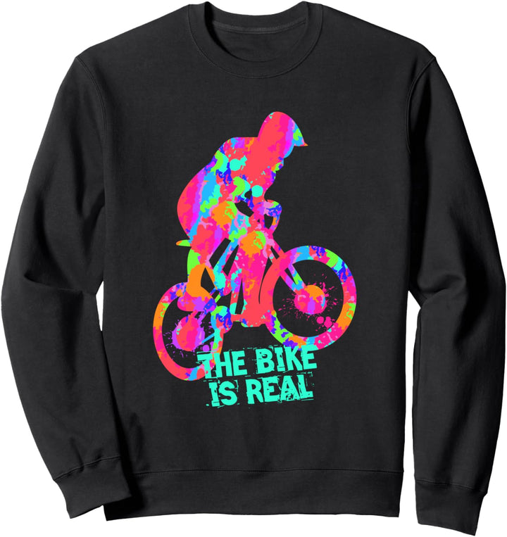 Dirt Bike Sprüche für Dirt Jump Mountainbiking und Fatbike Sweatshirt