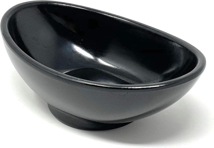 4x Dipschalen Melamin Set Schwarz 759 Snackschale Servierschale Klein Mini Saucenschälchen Soja Schw