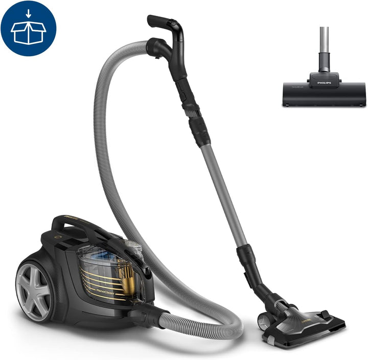 Philips 9000serie Marathon Ultimate (900 W, 2,2 L Staubvolumen, integriertes Zubehör) XB9154/09, Beu