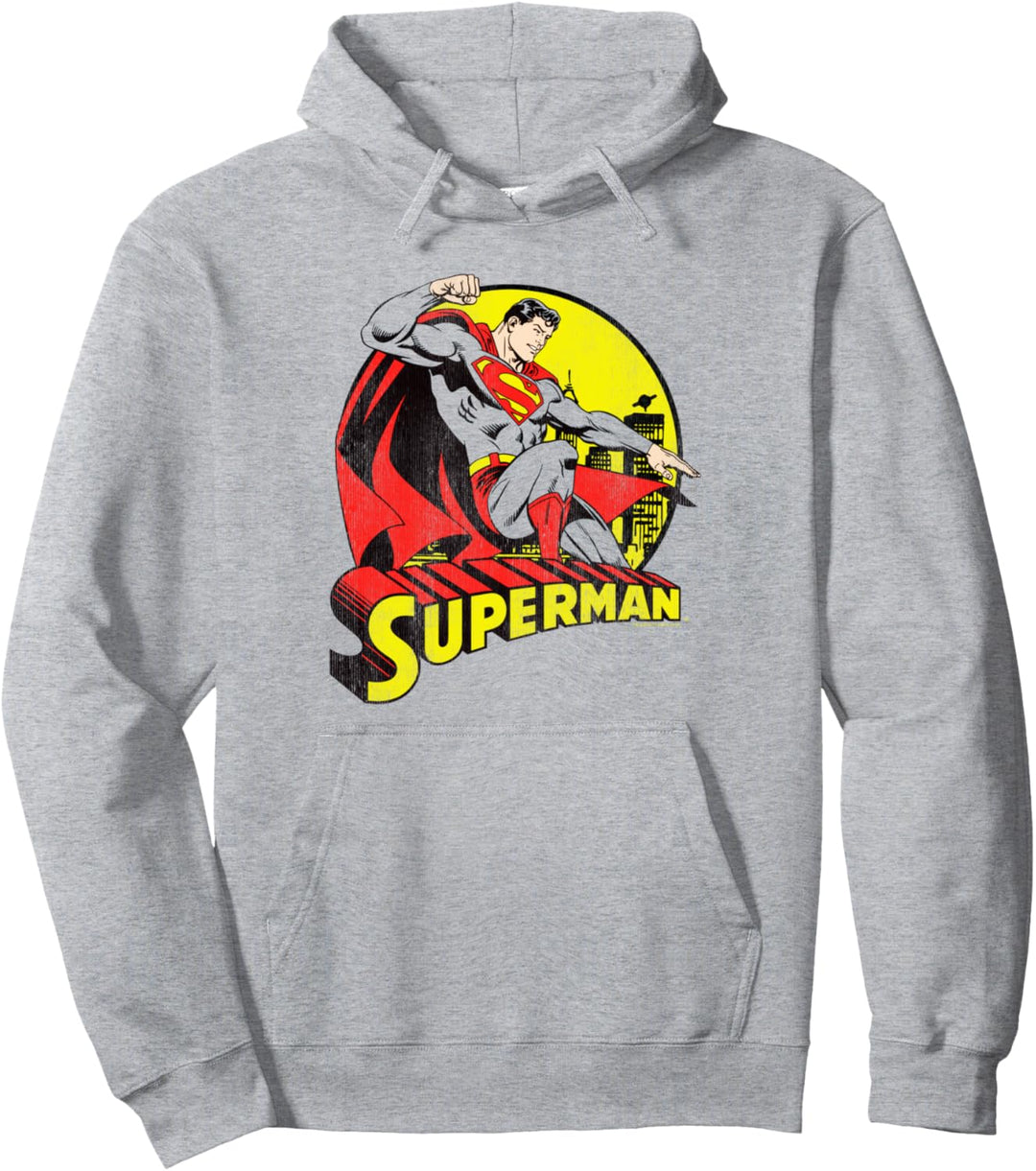 Superman Circle Pullover Hoodie
