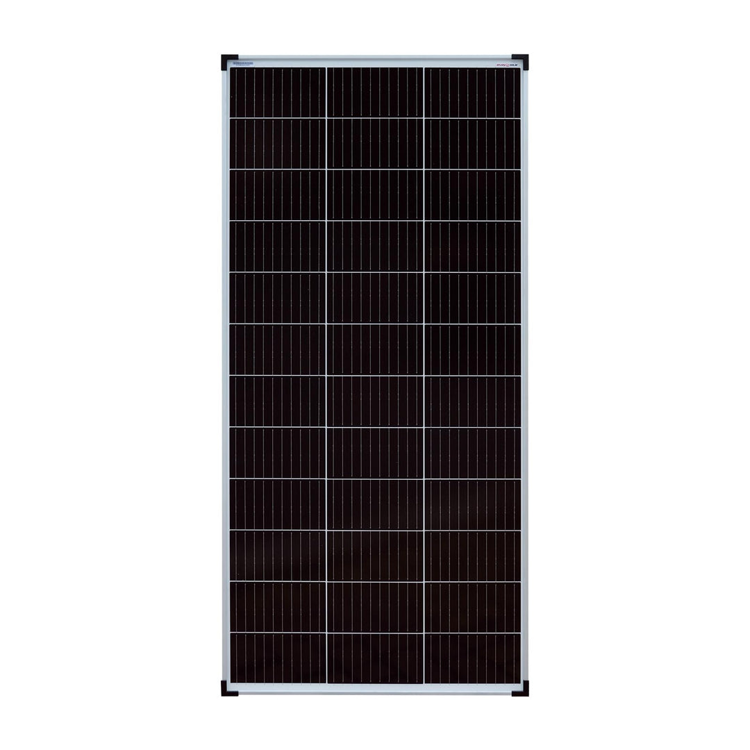 enjoy solar® 200W 12V Monokristallines Solarmodul, PERC 9BB - Solarpanel ideal für Wohnmobil, Balkon