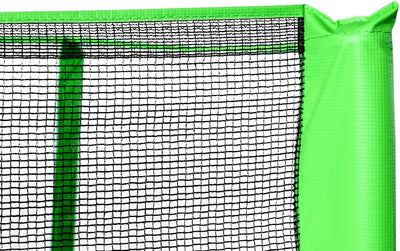 SixBros. SixJump 1,40 M Gartentrampolin versch. Farben Trampolin mit Sicherheitsnetz Grün, Grün