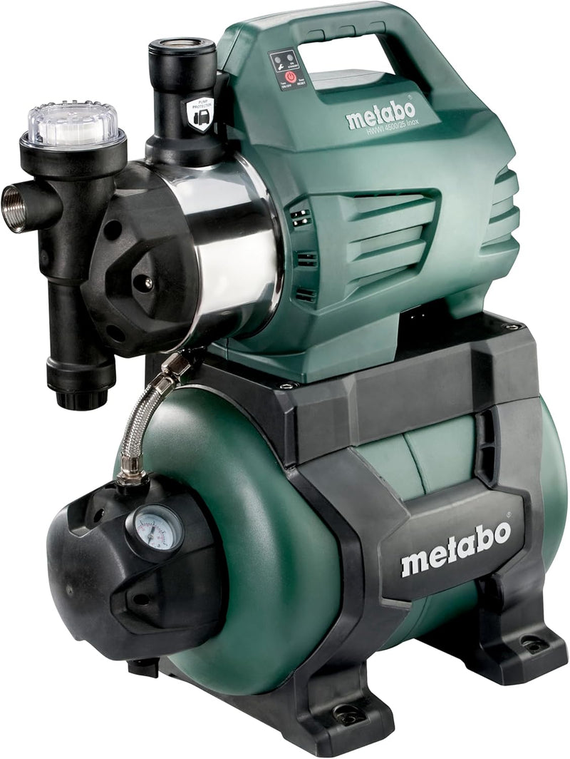 Metabo Hauswasserwerk HWWI 4500/25 Inox (600974000) Karton, Nennaufnahmeleistung: 1300 W, Max. Förde