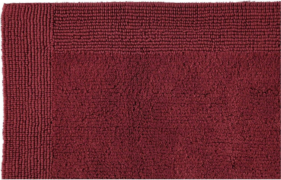 Rhomtuft Badteppiche Prestige Marsala - 391 Toilettenvorlage mit Ausschnitt 60x60 cm Marsala - 391,