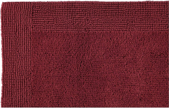 Rhomtuft Badteppiche Prestige Marsala - 391 Toilettenvorlage mit Ausschnitt 60x60 cm Marsala - 391,