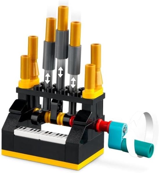 LEGO 11019 Classic Bausteine und Funktionen, Box mit LEGO Steinen für Hubschrauber und andere Konstr