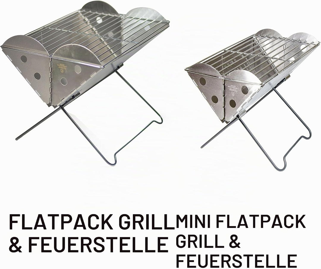 UCO Grill- und Feuerschale - Edelstahlgrill Grau S, Grau S