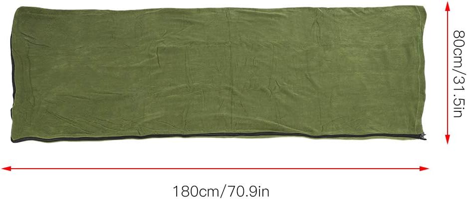 Schlafsack - Outdoor Camping Wandern Umschlag Tragbare Polar Fleece Anti-Pilling Schlafsack