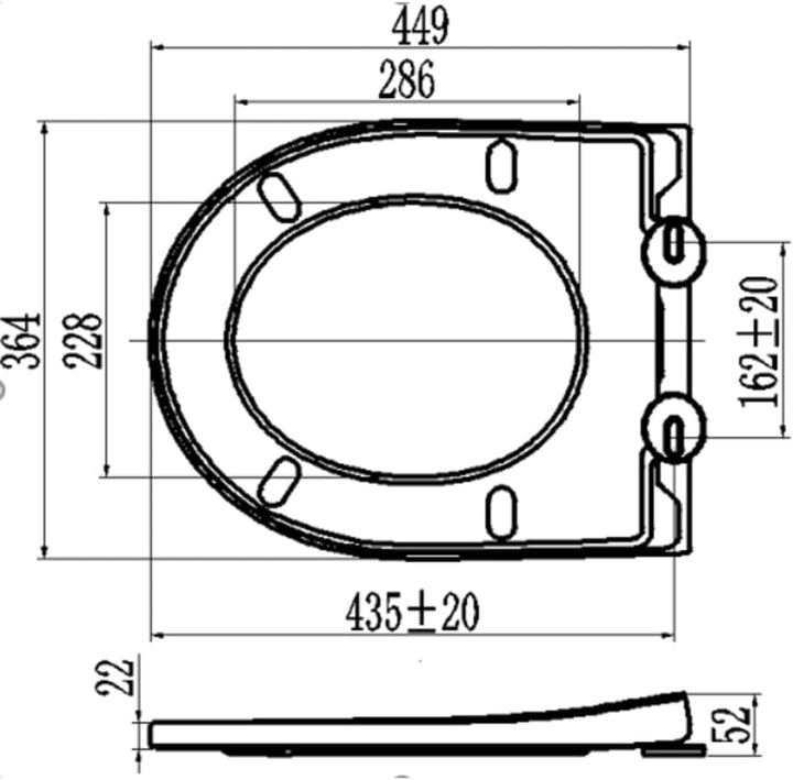 Grünblatt WC Sitz 515232 passend für Geberit Keramag Toilette icon Duroplast Absenkautomatik abnehmb