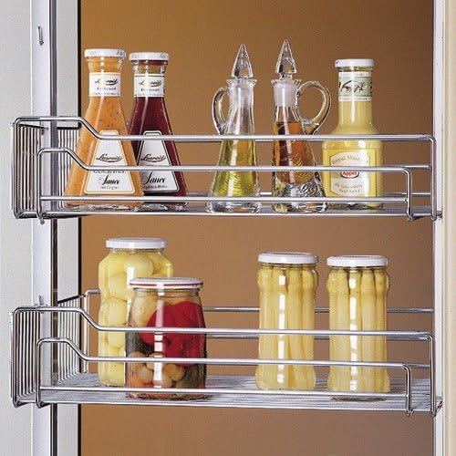 GedoTec Einhängekorb für Kesseböhmer Hoch-Schrank Dispensa | Einhängeboden für 30er Apothekerschrank