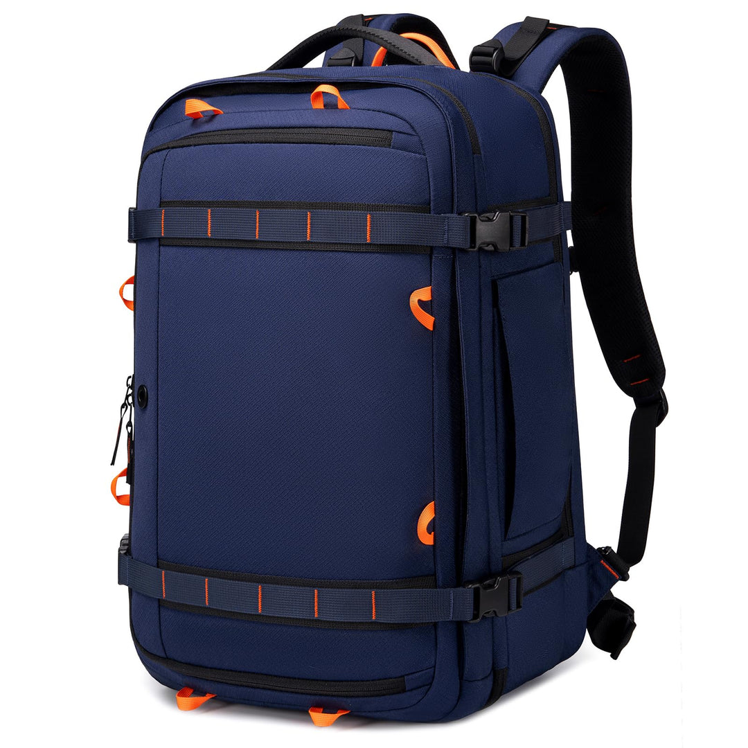 Fenree.geer Reiserucksack, Handgepäck Rucksack, Laptop Rucksack für 18.4 Zoll, Erweiterbar 49 L auf