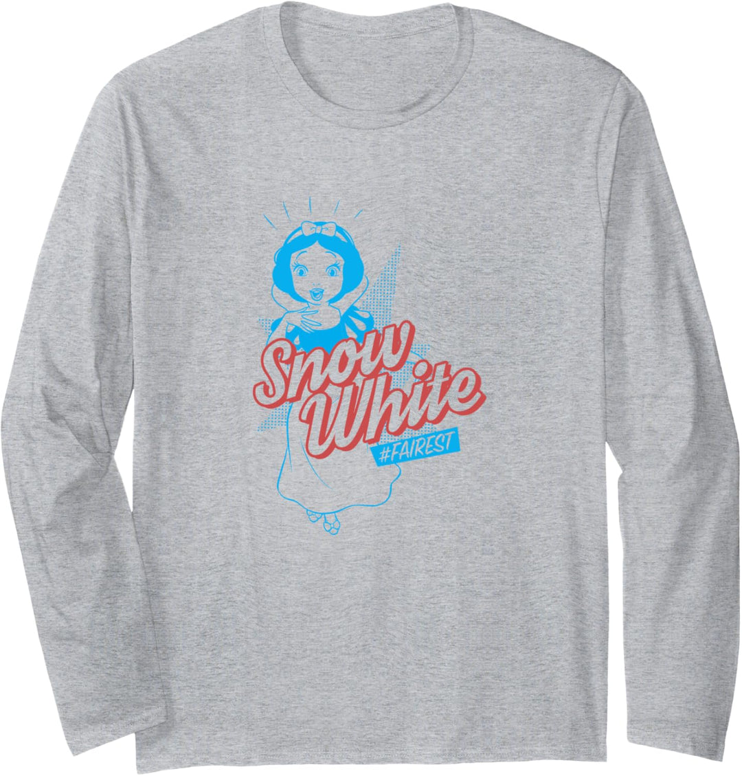 Disney Snow White #Fariest Vintage Cartoon Langarmshirt