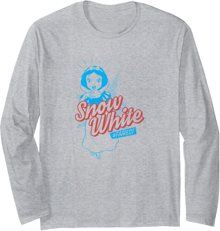 Disney Snow White #Fariest Vintage Cartoon Langarmshirt