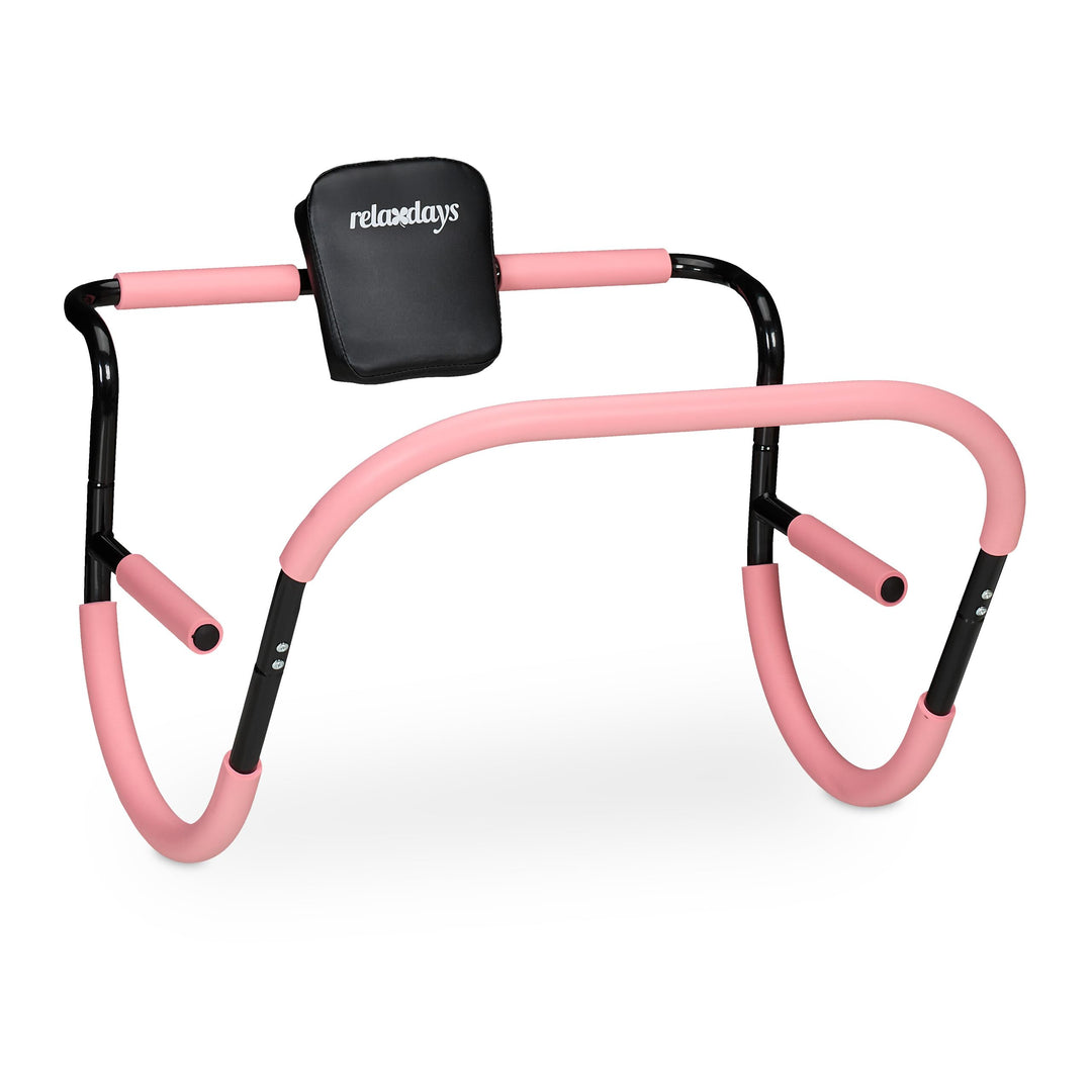 Relaxdays Bauchtrainer, Bauchmuskeltrainer, HxBxT: 68,5 x 69 x 65 cm, effektives Training zuhause, f