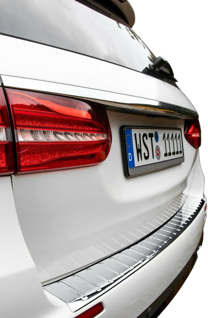 Ladekantenschutz Edelstahl CHROM kompatibel für MERCEDES E-KLASSE S213 T-MODELL | ab 2016 | premium
