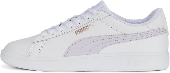 PUMA Unisex Smash 3.0 LSneaker 42 EU Puma White Spring Lavender Rose Gold, 42 EU Puma White Spring L