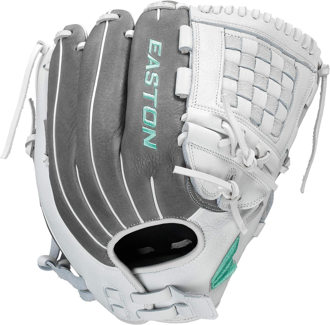 Easton FUNDAMENTAL Fastpitch Softball Glove Series, 2021, Softball Specific Patterns and Sized for F