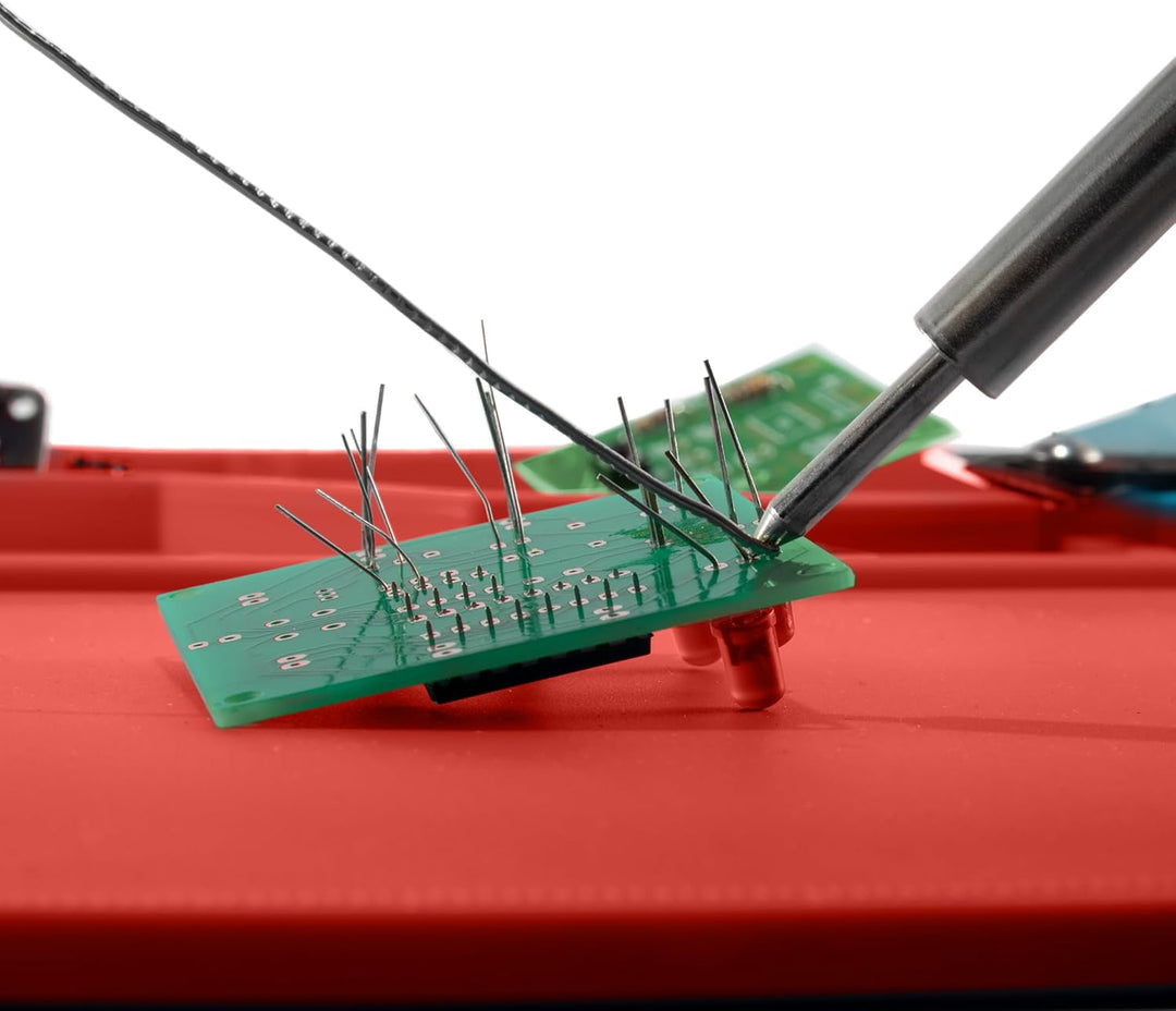 Weller WLACCWSM2-02EU Matte für Lötarbeiten Grösse, mittel, Beinhaltet ein Lineal und Einzelne Fäche