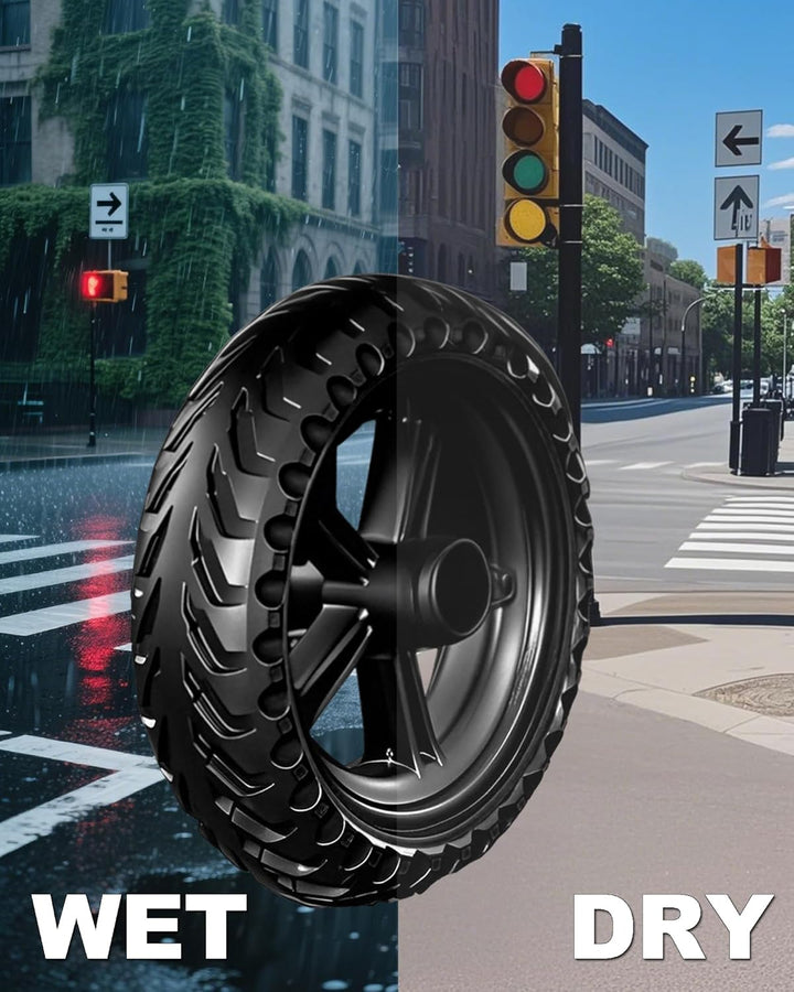 BABEJIA 2PCS Scooter Reifen 50/75-6.1 Tubeless, Werten Sie Ihr Fahrzeug auf mit Reifen 8 1/2 x2, Vol