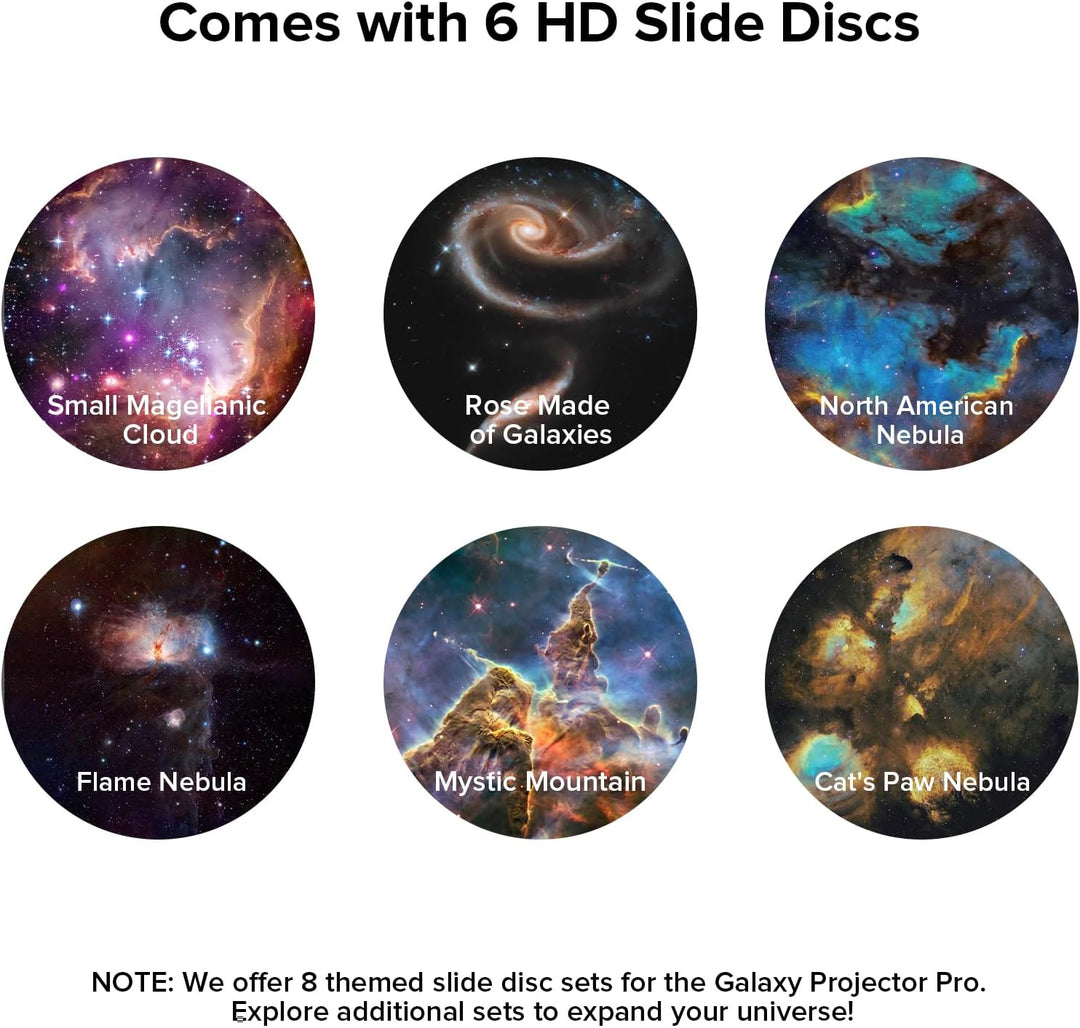 YUNRAY Galaxy Projector Disc – Ultra HD Projektionsscheiben, kompatibel mit YUNRAY Galaxy Projector