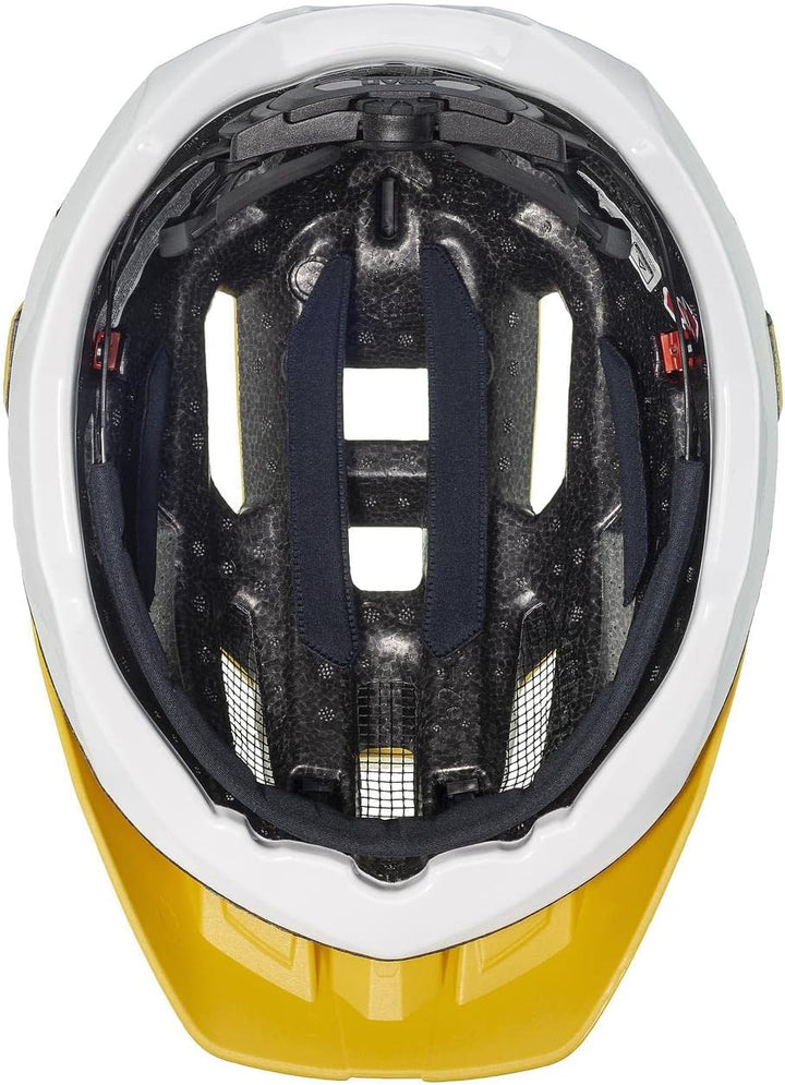 Uvex Quatro CC All Mountain Enduro MTB Fahrrad Helm matt gelb 2024 52-57 cm, 52-57 cm